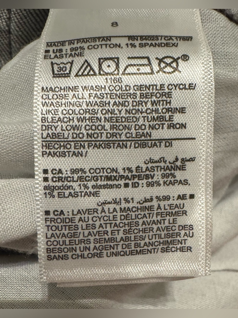 NEW Old Navy Women’s High-Rise O.G. Loose Jeans in Faded Gray Size 8 - Picture 6 of 8